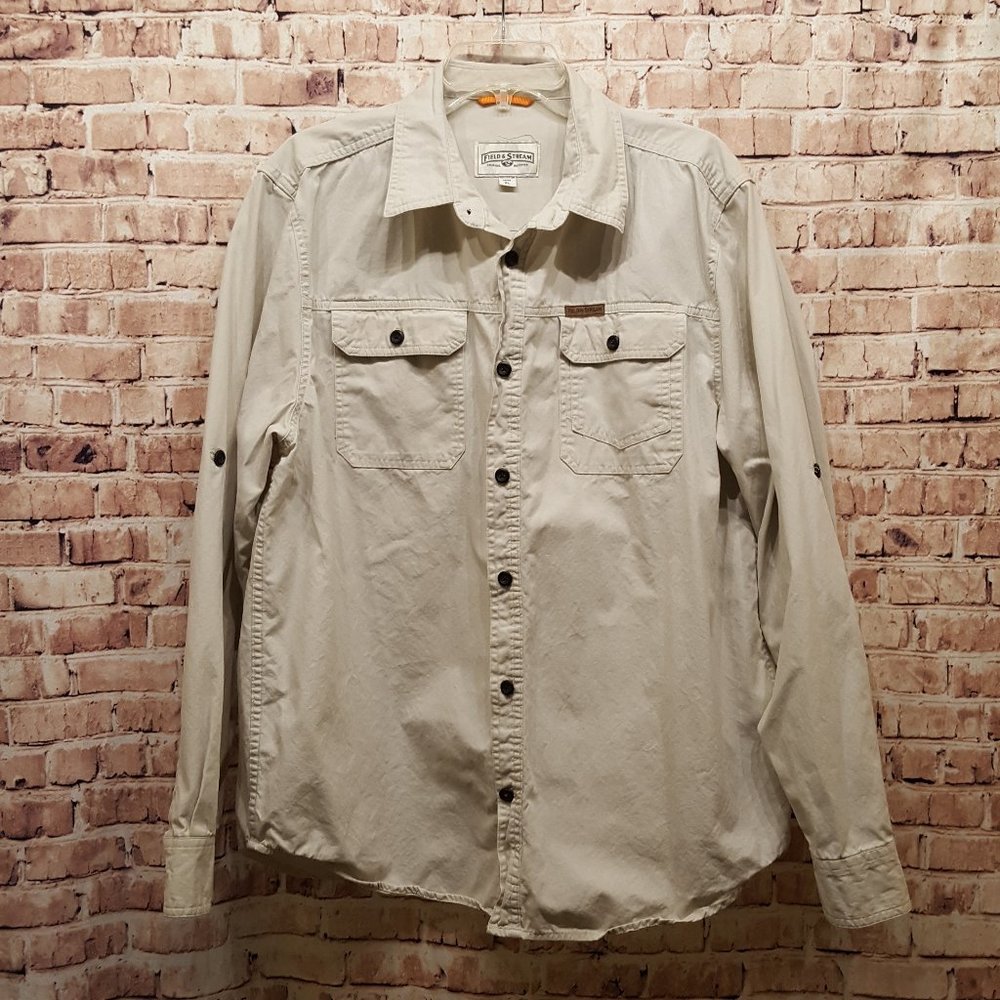 Field & Stream Long Sleeve Button Down Size XL